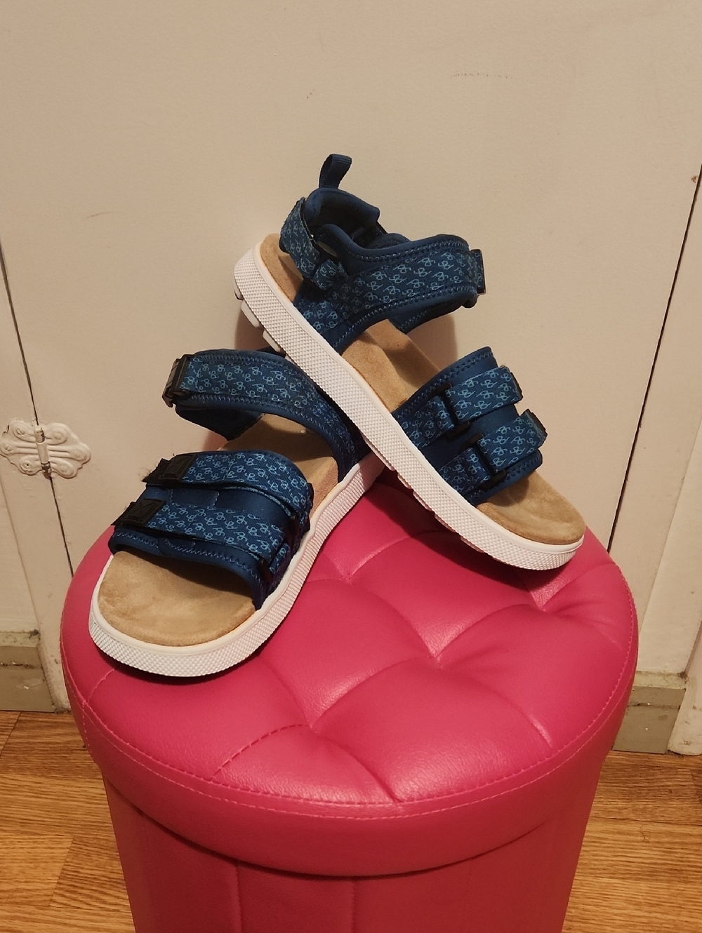 🔥Gravity Defyer Blue Velcro Sport Sandals